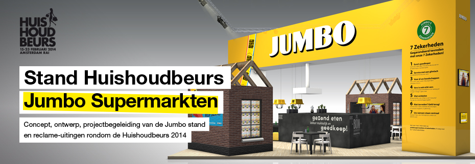 Beursstand Huishoudbeurs - Jumbo